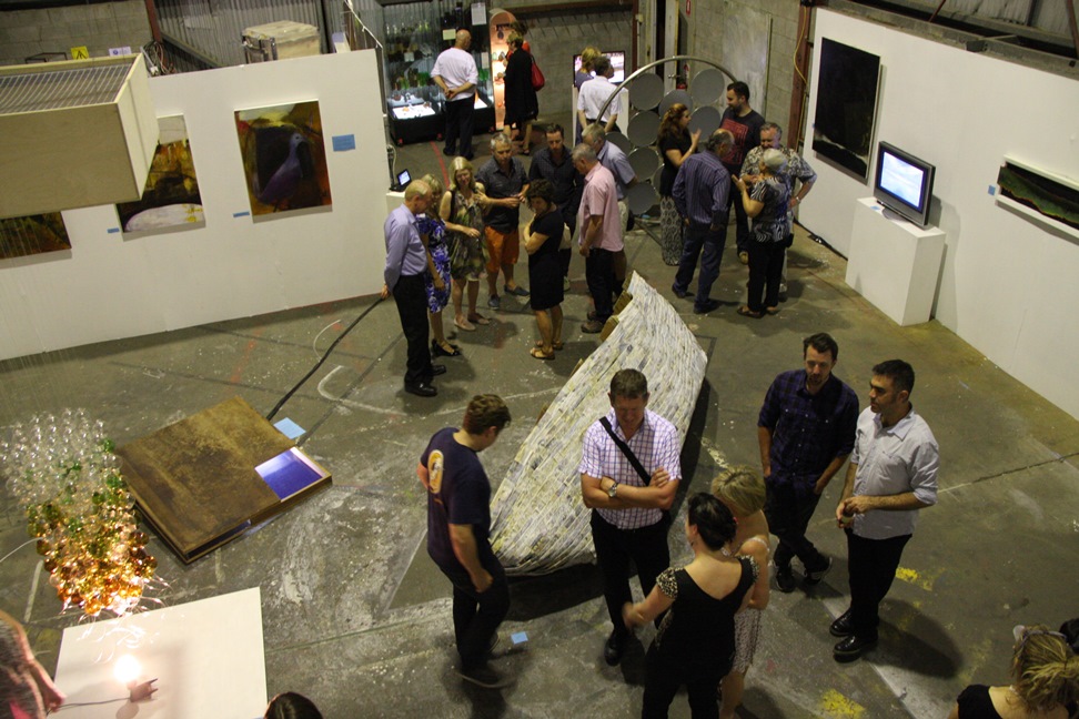 Photo of crowd shot at the exhibition